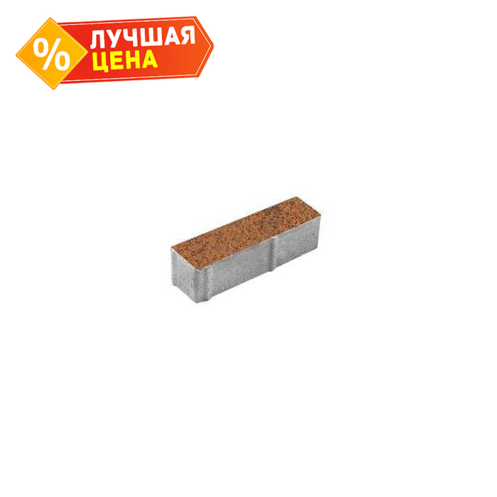 Плитка тротуарная Паркет Б.8.П.8 Листопад гладкий Арабская ночь 360x80x80 мм