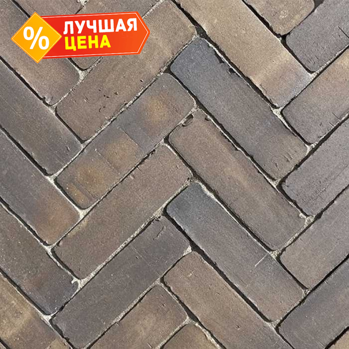 Керамическая брусчатка Skriabin Ceramics С80, 240x70x52 мм