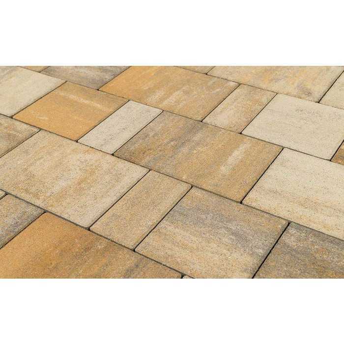 Плитка тротуарная BRAER Старый город Ландxаус Color Mix Песчаник, толщина 60 мм