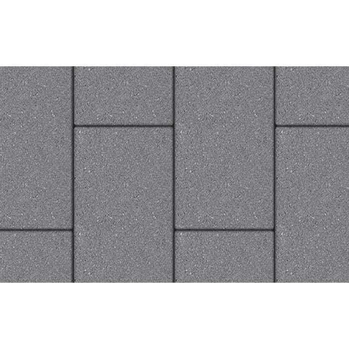 Плитка тротуарная Прямоугольник (Ла-Линия) Б.5.П.8 гранит серый 600x300x80 мм
